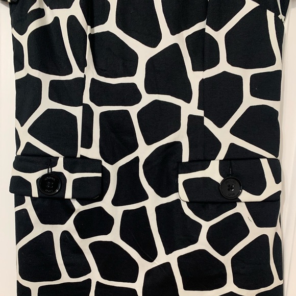 Size 2 Michael Kors giraffe print shift dress - Picture 2 of 5